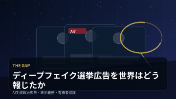 ディープフェイク選挙広告を世界はどう報じたか