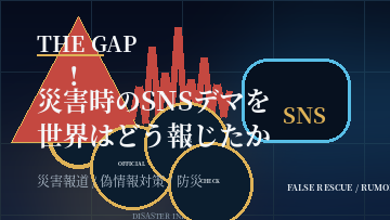 災害時のSNSデマを世界はどう報じたか