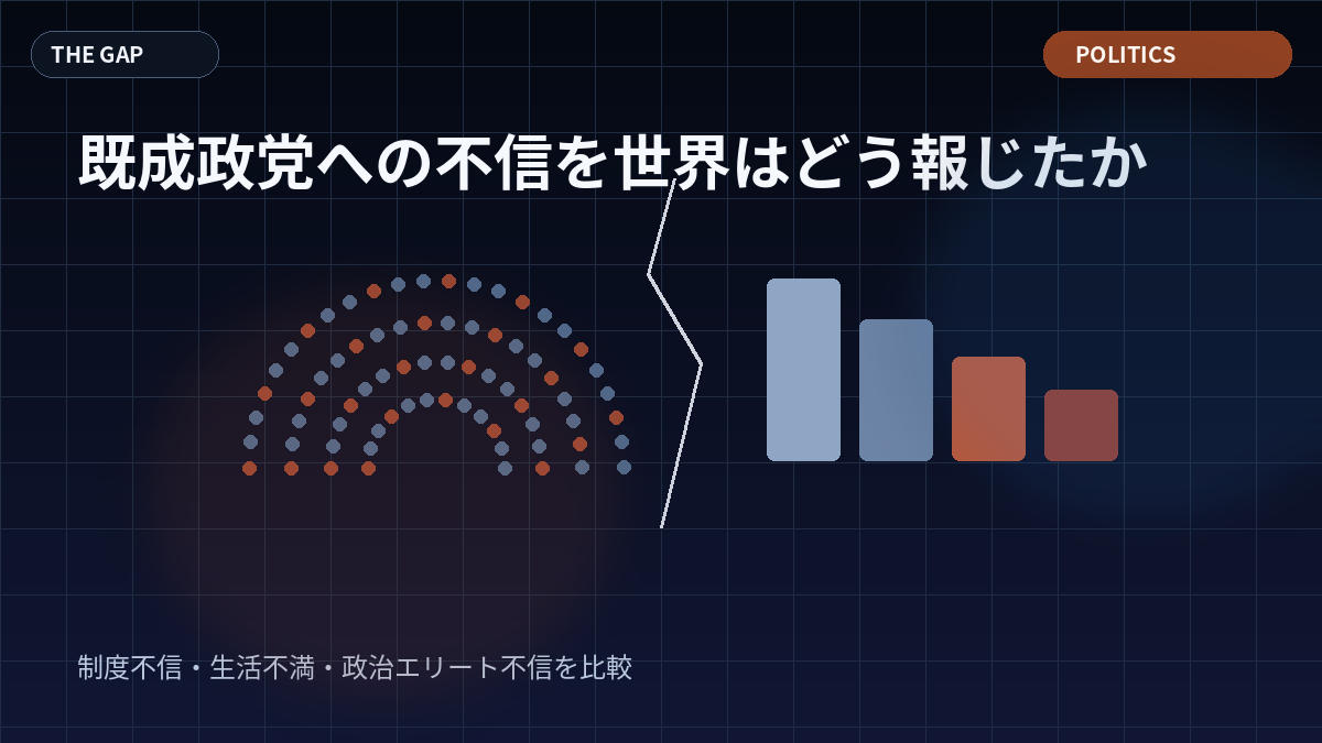 既成政党への不信を世界はどう報じたか
