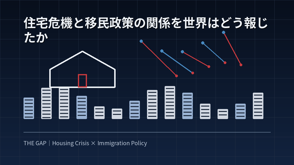 住宅危機と移民政策の関係を世界はどう報じたか