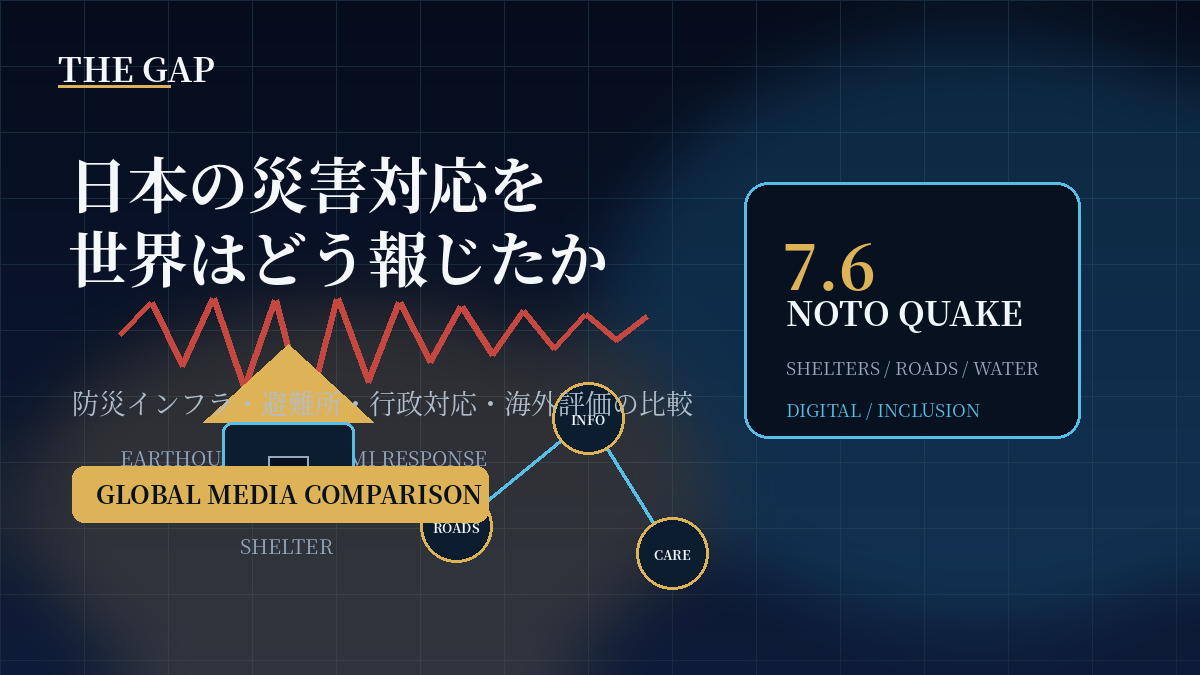 日本の災害対応を世界はどう報じたか
