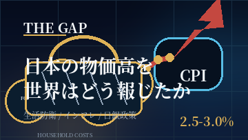 日本の物価高を世界はどう報じたか