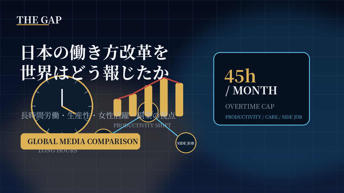 日本の働き方改革を世界はどう報じたか
