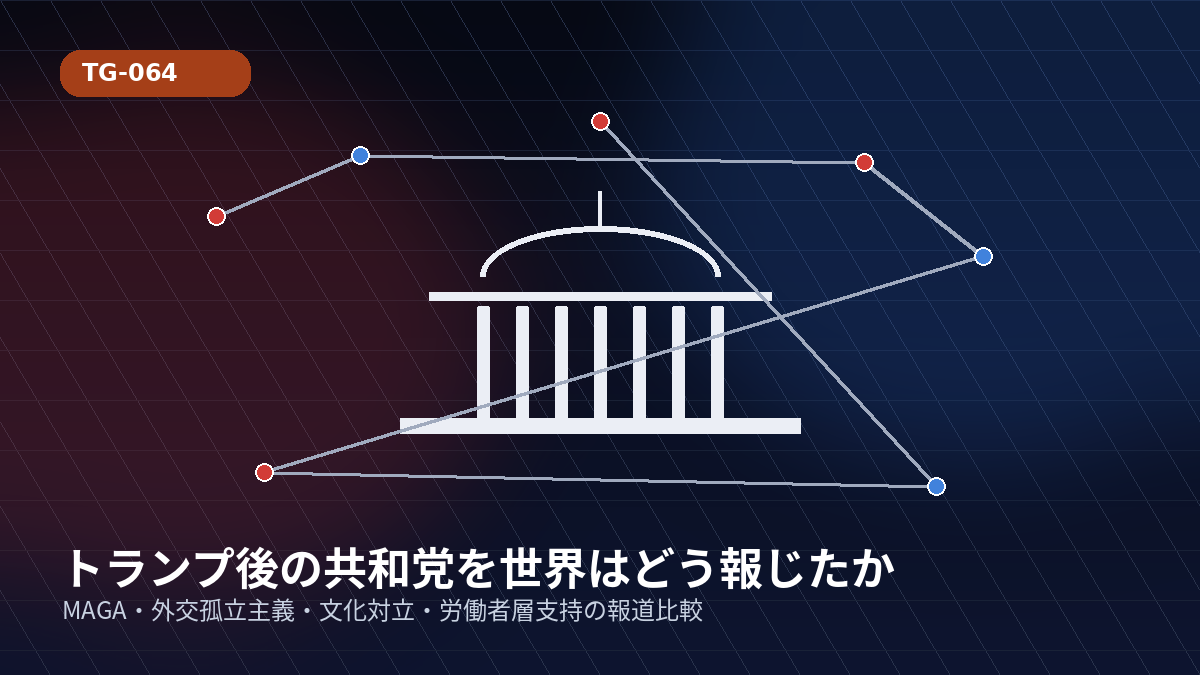 トランプ後の共和党を世界はどう報じたか