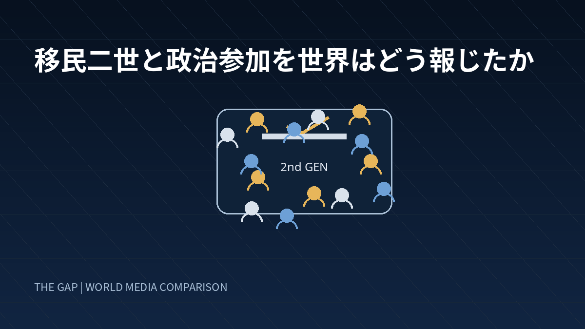 移民二世と政治参加を世界はどう報じたか