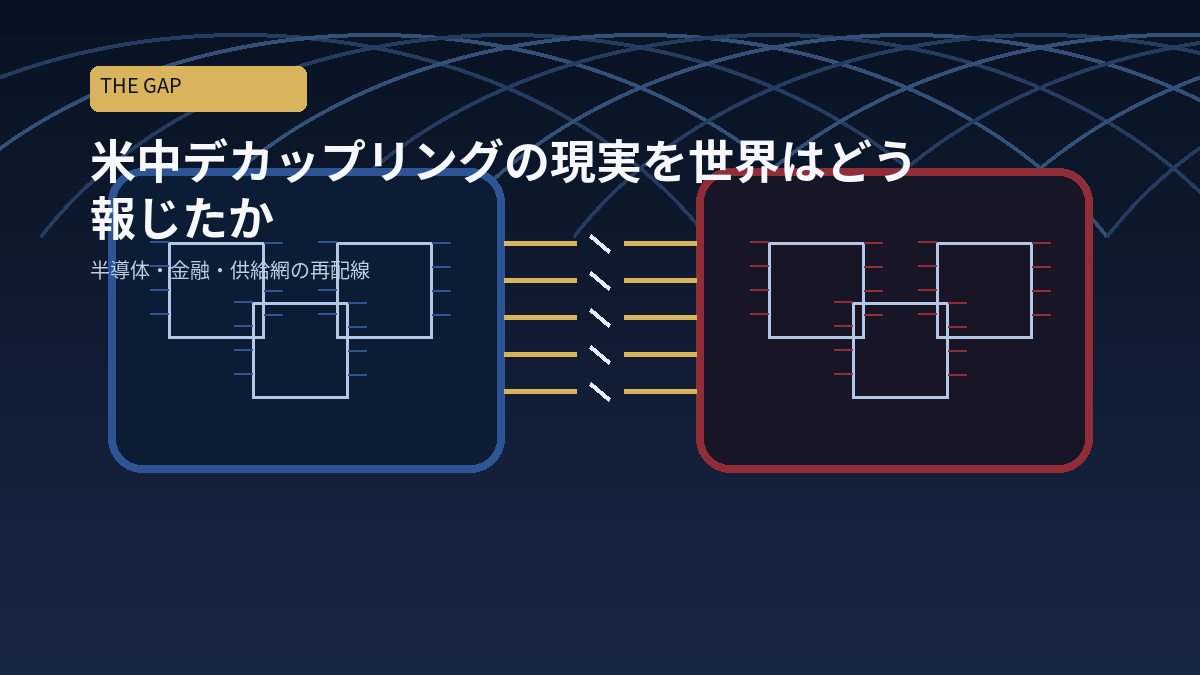米中デカップリングの現実を世界はどう報じたか