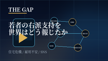 若者の右派支持を世界はどう報じたか